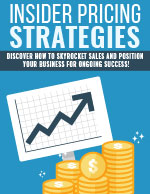 Insider Pricing Strategies Package